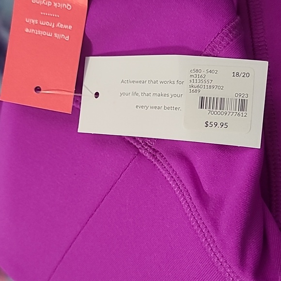 NWT Lane Bryant Activewear Leggings 18/20 - Picture 4 of 5